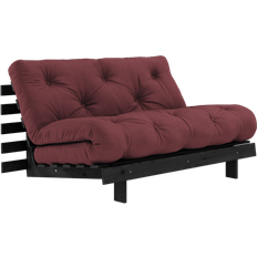 Karup Design Roots 140 Black Wood Bordeaux/Black Lacquered Sofa 140cm 2 Seater