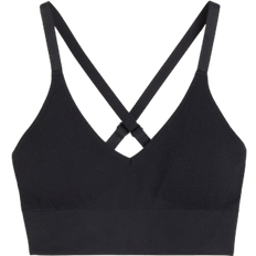 H&M DryMove Seamless Medium Support Sports Bra - Black