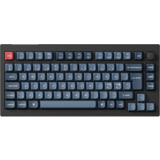 Keychron Gamingtastatur Tastaturen Keychron V1 Max Gateron Jupiter Red Wireless (Nordic)