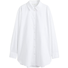 Damen Blusen H&M Oxford Blouse - White