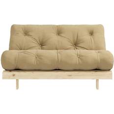 Karup Design Roots 140 Clear Wood Wheat Beige Sofa 140cm 2 Seater