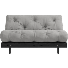 Karup Design Roots 140 Black Wood Grey/Black Lacquered Sofa 140cm 2 Seater