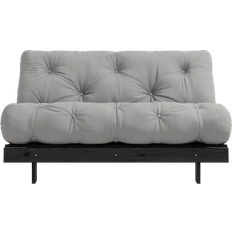 Karup Design Roots 140 Black Wood Grey/Black Lacquered Sofa 140cm 2 personers