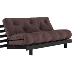 Pine Sofas Karup Design Roots 160 Black Wood Brown/Black Lacquered Sofa 160cm 2 Seater