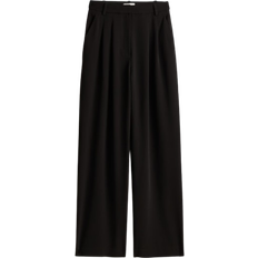 H&M Bukser & Shorts H&M Wide Pants - Black