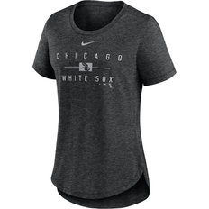 Major League Baseball T-shirts Nike Chicago White Sox Knockout Team Stack Triblend Tee