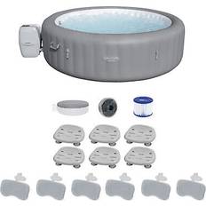 Jet System Hot Tubs Bestway Hot Tub SaluSpa Grenada with Set of 6