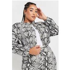 Denim Jackets - Grey Yours Cropped Denim Jacket - Grey