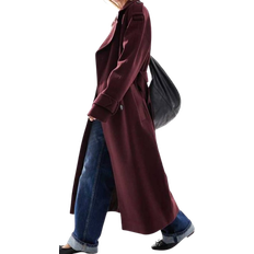 Asos design ASOS DESIGN Formal Trench Coat - Burgundy