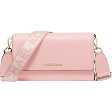 Michael Kors Mujer Bolsos bandolera Michael Kors Jet Set Large Leather Crossbody Bag - Powder Blush