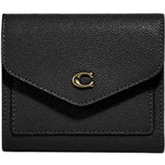 Muistiinpanosäilytys Lompakot Coach Wyn Small Wallet - Crossgrain Leather/Light Gold/Black