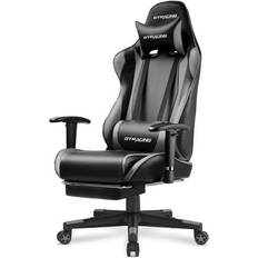 GTPLAYER Gaming Chairs GTPLAYER GT002 Ergonomic Leather Ergonomic Gaming Chair Gray