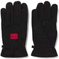Men - Red Gloves HUGO Lacko Gloves - Schwarz/Rot