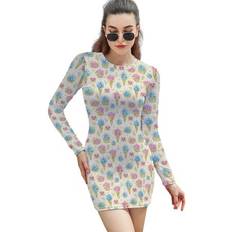 Dresses Jingxiuyi New Energy Flower Ice Cream Cake Dress - Casual