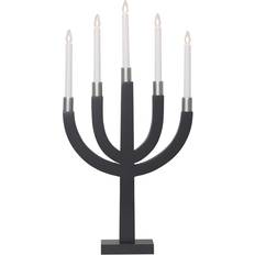 Clear Candle Bridges Star Trading Elias Dark Grey Candle Bridge 13.8"