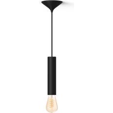 Philips Hue Glas Deckenleuchten Philips Hue Ambiance ST72 Edison Black Pendant Lamp 7.2cm