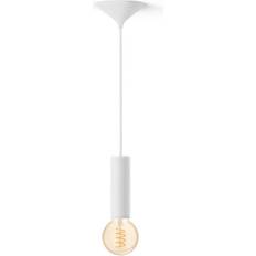 Philips hue g93 e27 Philips Hue Pendelophæng til Filamentpærer + White ambiance Filament G93 Hvidt Pendel ∅ 9.5cm 2stk