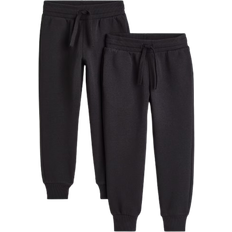 H&M Boy's Joggers 2-pack - Black (0540334027)