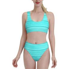 Turquoise Bikini Sets Ocsxa High Waisted Bikini Set - Turquoise