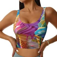 Bras Qekee Rainbow Melting Ice Cream Bra