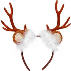 Cheap Santa Hats Eease DiMaddie Christmas Antler Headband