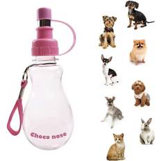 Pets Choco Nose Portable No-Drip Travel Water Bottle 8 oz