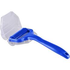 Blue Record Cleaners Fankhu fangzhu, Reusable Vinyl Record Roller LP Dust Brush Cleaner for Laptop/PC Screen (Blue)