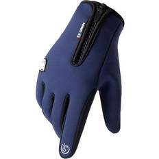 DxhmoneyHX Winter Cycling Gloves for Men - Padded Warm