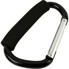 Aluminum Wallets & Key Holders Fnochy Aluminum Alloy Carabiner Key Chain - Black