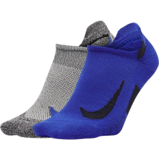 Fitness - Mehrfarbig Bekleidung Nike Multiplier No-Show Running Socks 2-pack - Multicolor