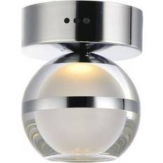 Intense Swank 1-Light Sconce Flush Mount Wall Light