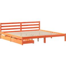 vidaXL Solid Pine Sängram 180x200cm