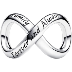 Amuletos y Colgantes Pandora Forever & Always Infinity Charm - Silver