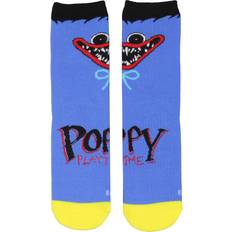 Yellow Socks Children's Clothing Mad Engine Poppy Playtime Youth Huggy Character Crew Socks