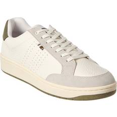 Ben Sherman Martin Perforated Lace Up Sneakers - White