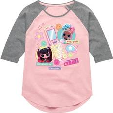 Hybrid Apparel Fashion Dolls Cell Phone Chat T-Shirt - Girls