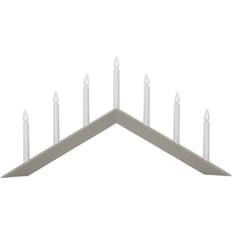 Wood Christmas Lights Star Trading Arrow Beige Candle Bridge 27.2"