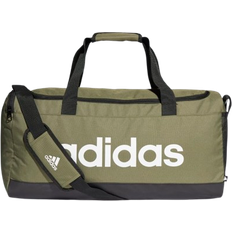 Mies - Vihreä Urheilukassit Adidas ESSENTIALS LOGO DUFFEL BAG MEDIUM Focus Olive Black White 1 Size