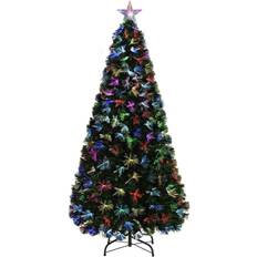 Shatchi Flowers Fibre Optic Green Christmas Tree 90cm