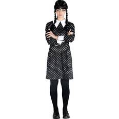 Ciao Girl's Wednesday Addams Dress Costume