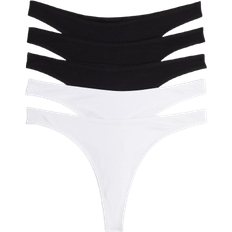 H&M Women Panties H&M Thongs 5-pack - Black/White