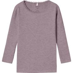 Pizzo Magliette Name It NMFKAB Shirt - Mauve