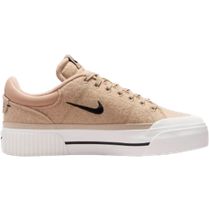 Tan nike shoes womens Nike Court Legacy Lift W - Hemp/Sail/Sanddrift/Black