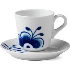 Royal Copenhagen Lavastoviglie Sicuro Accessori da cucina Royal Copenhagen Blue Mega Fluted Coffee Cup 9cl