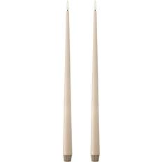 Ester & Erik Crown Ice Latte LED Candle 15.7" 2pcs