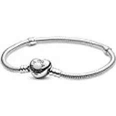 Jewellery Pandora Moments Schlangen-Gliederarmband - Sterling Silber