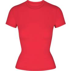 SKIMS Cotton Jersey T-shirt - Red