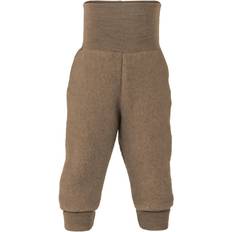 Gris Pantalons en Polaire ENGEL Natur Baby's Warm Merino Wool Trousers - Walnut