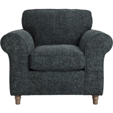 Fabric Armchairs Dunelm Flori Navy Armchair 49cm