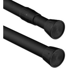 Black Shower Curtain Rods Relaxdays (10047099_865_FR)